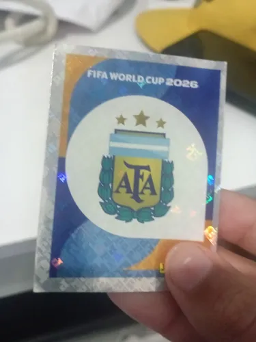 Figurinha da copa do escudo da Argentina