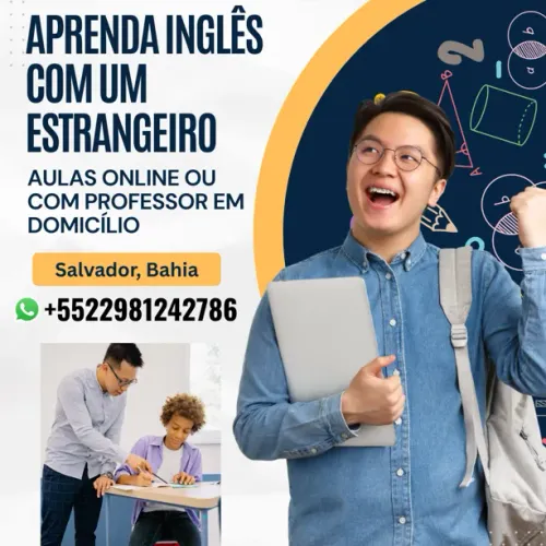 Aprenda inglês com um estrangeiro