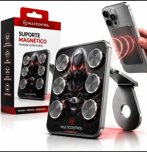 Suporte para moto imã