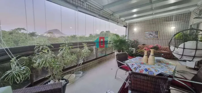 Recreio dos Bandeirantes | Cobertura 3 quartos, sendo 3 suites