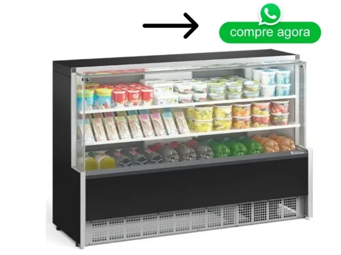 Balcão Refrigerado 1,75M 2 Placas Gelopar 127/220V
