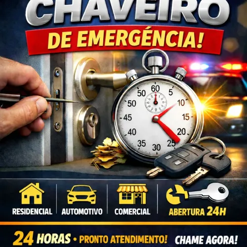 Chaveiro 24 horas 