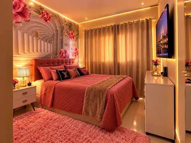 Apartamento decorado na melhor localização de Brasília 