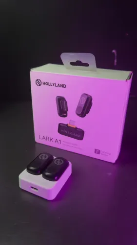 Microfone Hollyland Lark A1 lightning