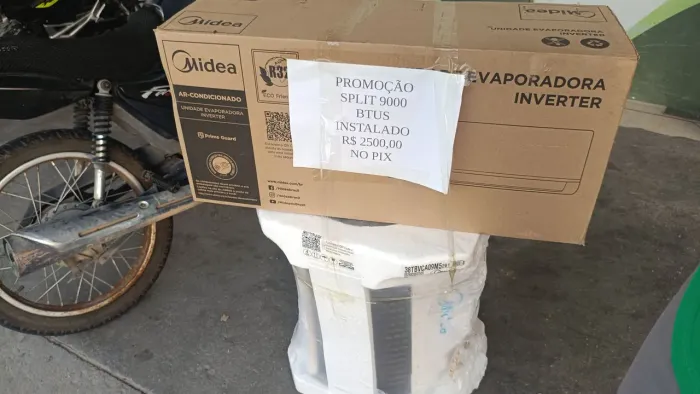 Ar condicionado Midea 9000 BTU 