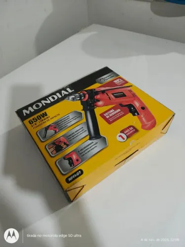 Furadeira de impacto Mondial 650W Nova.