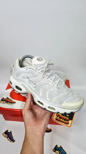 Nike air max plus TN - Triple White.