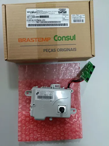 Placa de Potência e Interface Lavadora Consul 12kg 