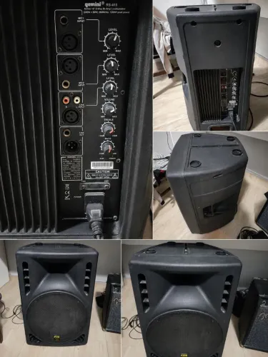 Caixa Ativa Amplificada Gemini RS-415 300W RMS