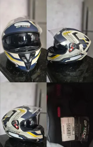 Capacete GP Tech FF869 N.58