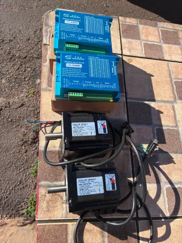 Kit de servo motor e drivers