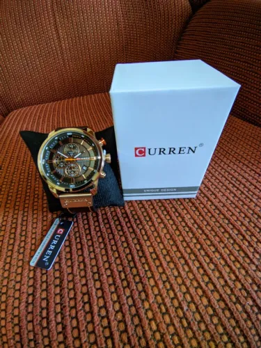 Relógio Masculino Original De Luxo Importado Curren