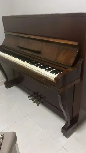Piano vertical europeu top!!!! Teclas de Marfim!!