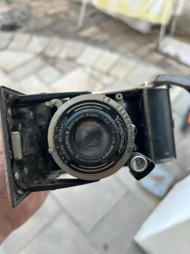 Câmera fotográfica Voiglander antiga