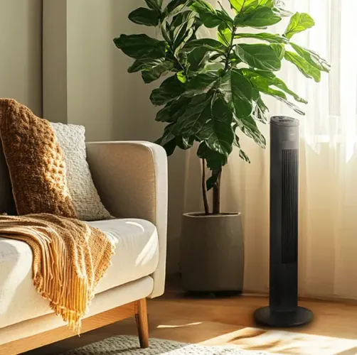 Ventilador de Torre Midea Preto 127v com garantia 12 meses