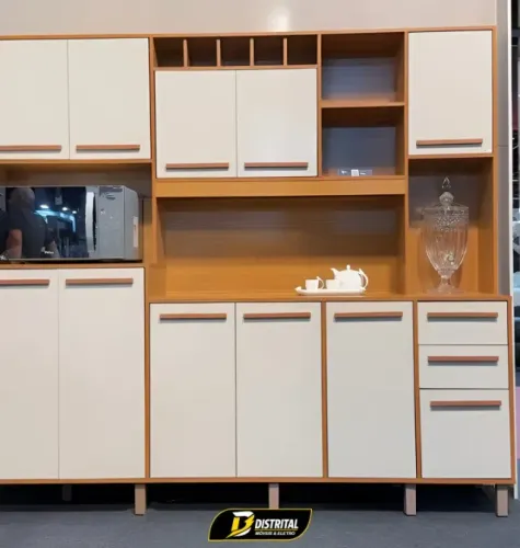 Armário de Cozinha Petra 10 Portas 3 Gavetas Promoção