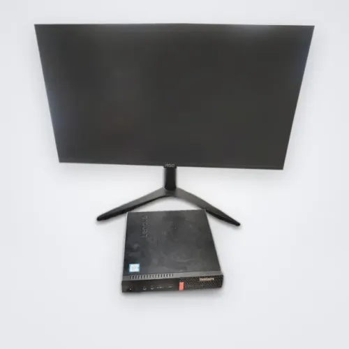 PC Lenovo ThinkCentre M910q i5 6ª ger + Monitor AOC 24"