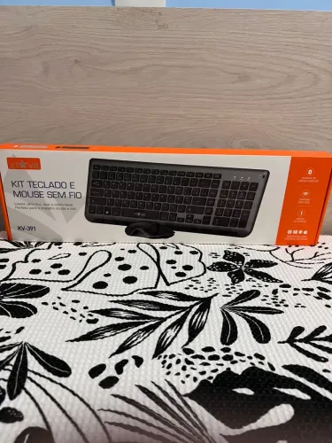 Kit teclado e mouse sem fio - Inova