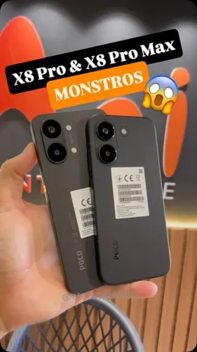 POCO X8 PRO MAX LACRADO COM GARANTIA