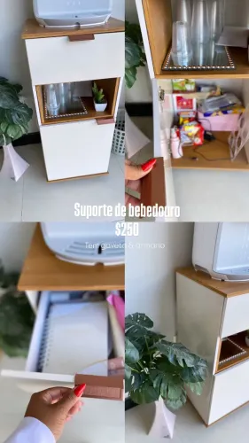 Suporte para bebedouro ou microondas