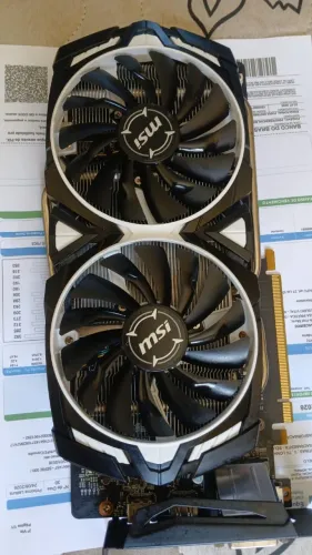 Placa de video Gtx 1060 3gb aceito cartão