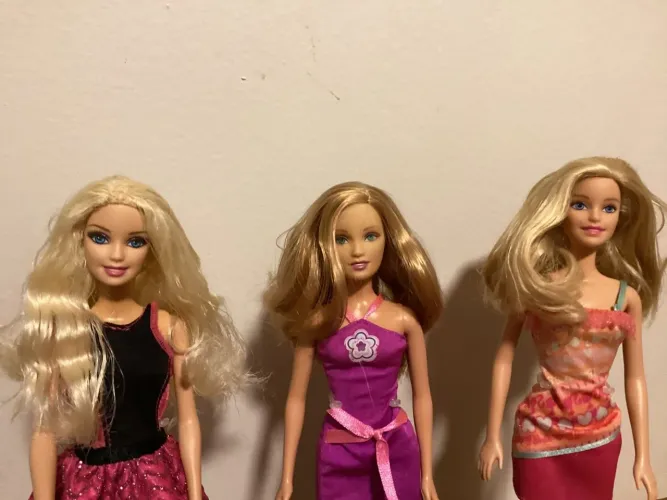 Trio lote de Barbie em ótimo estado