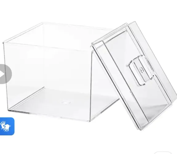 lote de potes acrílico 