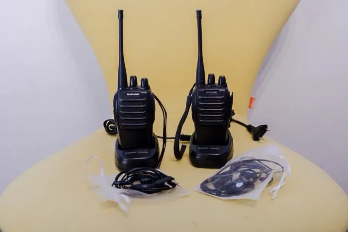 Kit 2 rádios comunicador Multilaser 