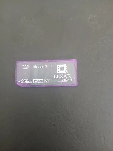 Memory stick Lexar Mídia 256mb