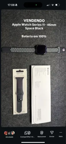 Apple Watch Série 11 - 46mm - Black