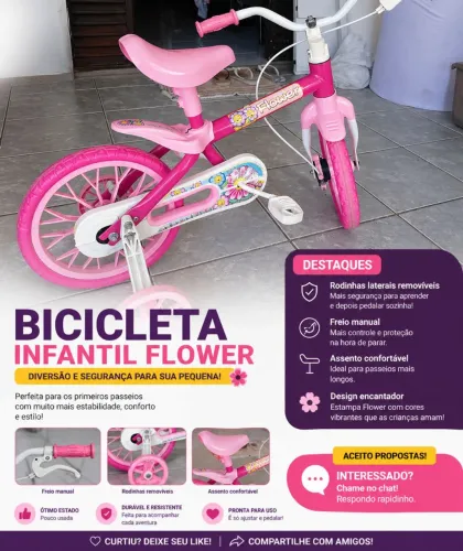 Bicicleta infantil 