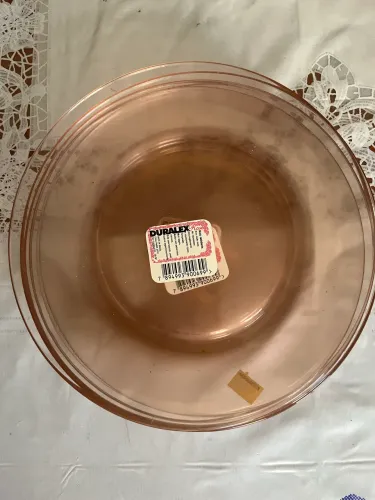 Pratos duralex rosé raridade