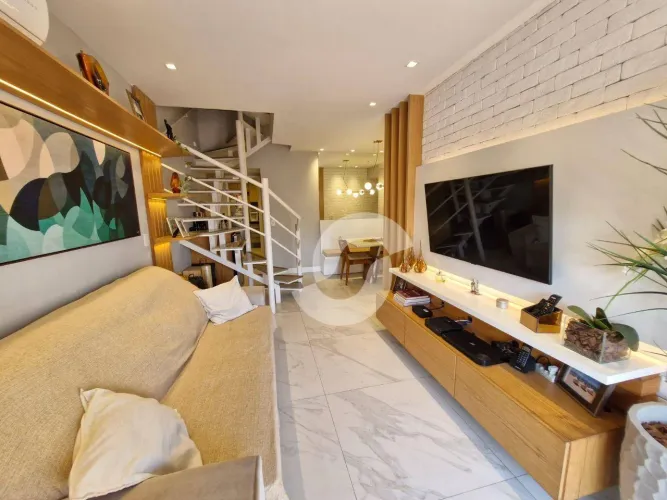 Cobertura com 3 dormitórios à venda, 134 m² por R$ 1.100.000,01 - Santa Rosa - Niterói/RJ