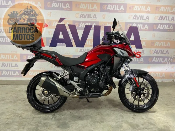 CB 500 X ABS * VÁRIOS ACESSÓRIOS, EXTRA !!! * VERMELHA 2022/2022