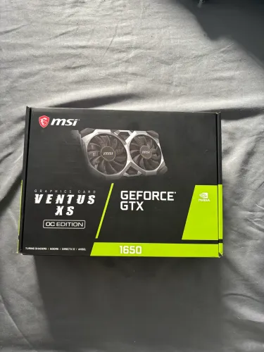 GTX 1650 msi