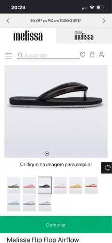Melissa nunca usada TAM 33/34