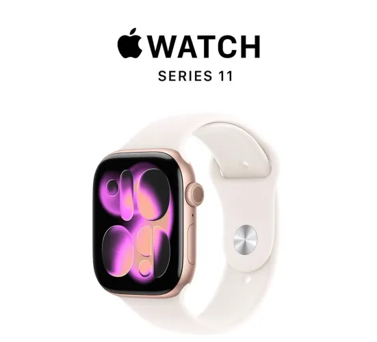 Apple Watch Séries 11 42MM ROSE GOLD (NOVO) LOJA FÍSICA PROCEDÊNCIA NOTA 