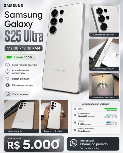 Samsung S25 Ultra - 512 Gb