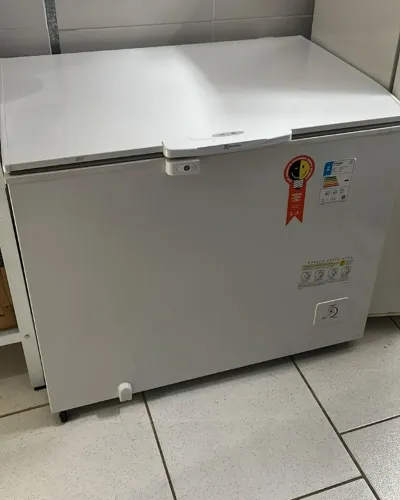 Freezer Electrolux 314 Litros Branco Porta Unica