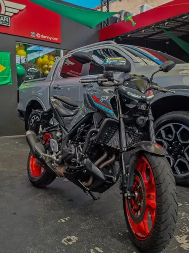 YAMAHA MT 03 ABS 2022 cinza (Storm fluo)