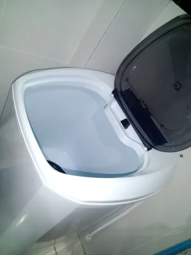 Tanquinho novo cuida chama 