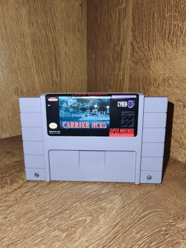 Cartucho Snes Carrier Aces