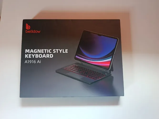 Teclado sem fio, bluetooth, magnético bettdow, Novo, para tablet
