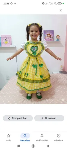 Vestido caipira Brasil