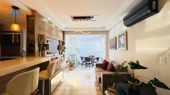 Apartamento com 2 dormitórios para alugar, 72 m² por R$ 5.027,85/mês - Córrego Grande - Fl