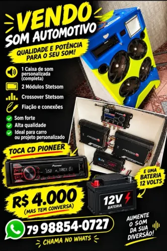 Vende-se som automotivo