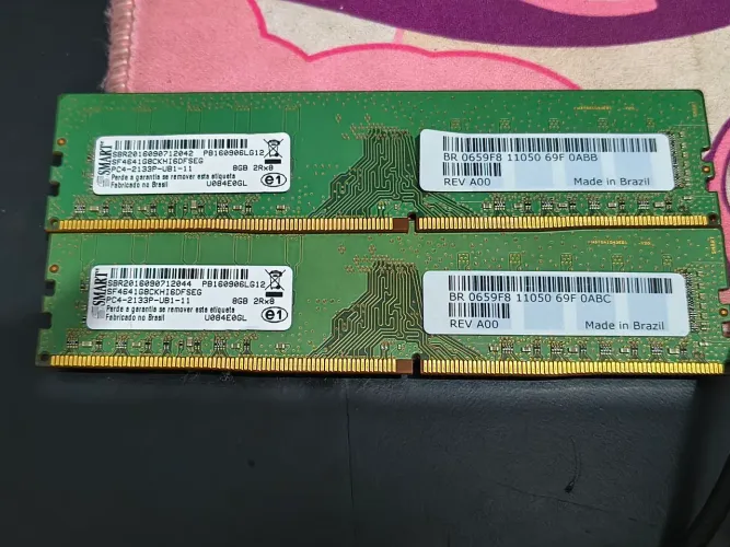 Memória ram 16gb (2x8) - DDR4