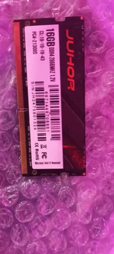 Memória ddr 4 2666 mhz 1.2v game macbook