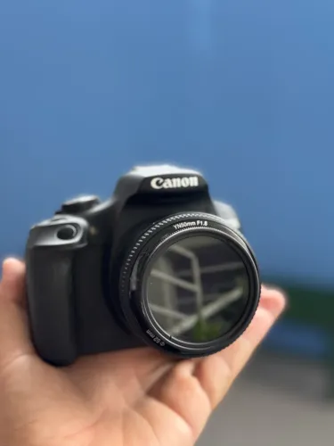 Canon T7 Pouco usada! 2 lentes e acessórios