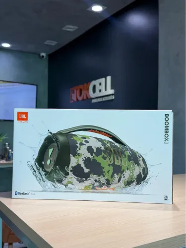 JBL Boombox 4 Camuflada - Nova Lacrada Garantia Loja Física